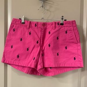 Hot Pink Ralph Lauren Shorts